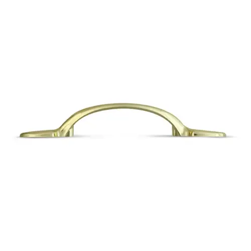 Traditional Style Cabinet Drawer Pull Polished Brass 3" - pack of 10 Traditional Style Cabinet Drawer Pull Polished Brass 3" - pack of 10