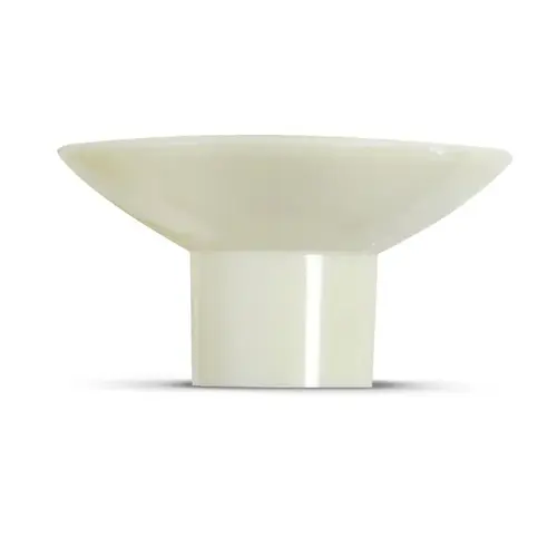 Plastic Bifold Knob Ivory 1-3/4" - pack of 5 Plastic Bifold Knob Ivory 1-3/4" - pack of 5