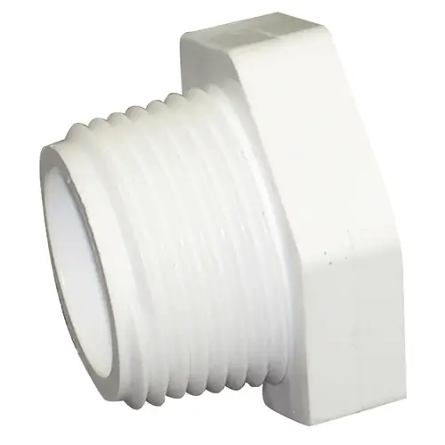 PVC Sch 40 Thread Plug 3/4" PVC Sch 40 Thread Plug 3/4"
