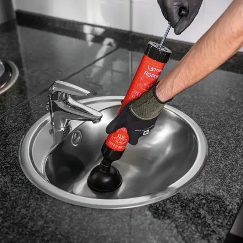 Rothenberger ROPUMP Force Cup Plunger for Sinks, Showers and Bathtubs Rothenberger ROPUMP Force Cup Plunger for Sinks, Showers and Bathtubs