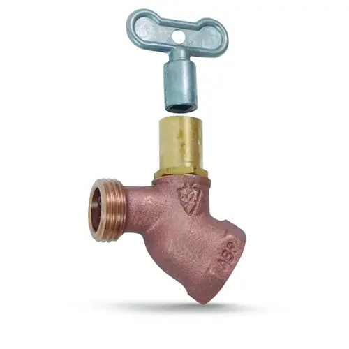 Brass Loose Key Hose Bibb 3/4" FIP Brass Loose Key Hose Bibb 3/4" FIP
