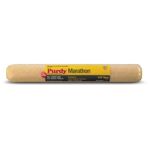 Purdy 18-in x 3/8-in Nap Marathon Knit Nylon/Polyester Paint Roller Cover Purdy 18-in x 3/8-in Nap Marathon Knit Nylon/Polyester Paint Roller Cover