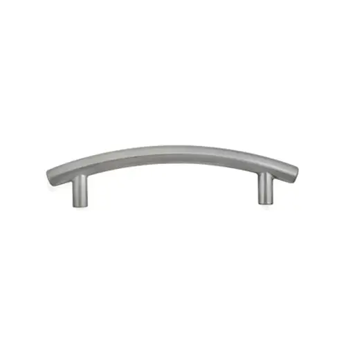 Arched Curved Cabinet Drawer Pull Satin Nickel 3-3/4" Arched Curved Cabinet Drawer Pull Satin Nickel 3-3/4"