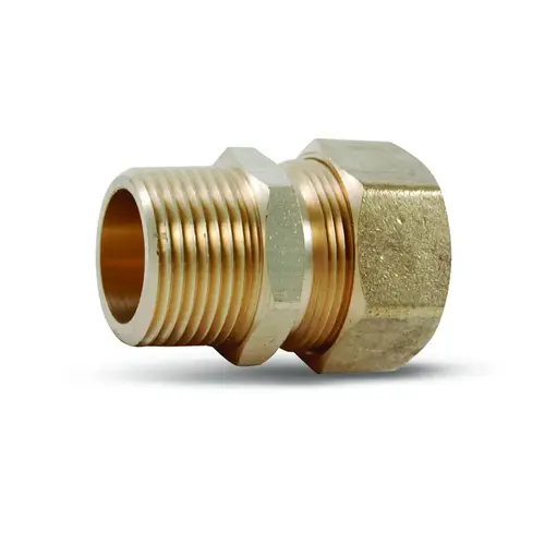 Water Heater Connector Adapter 7/8" O.D. Comp x 3/4" MIP Water Heater Connector Adapter 7/8" O.D. Comp x 3/4" MIP