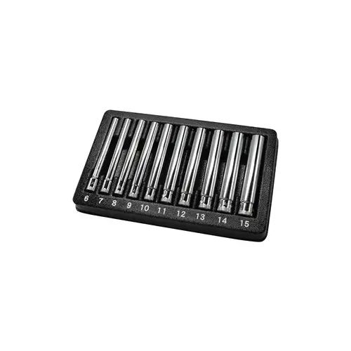 10 Piece 1/4" Drive Extra Deep 10 Piece 1/4" Drive Extra Deep