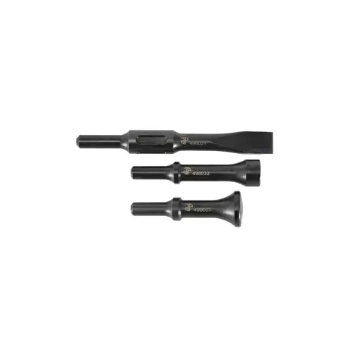 3pc Chisel & Hammer Bit Set .498 Shank 3pc Chisel & Hammer Bit Set .498 Shank