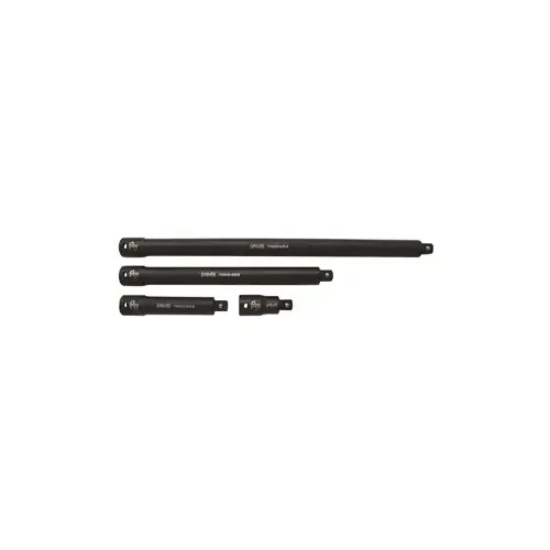 4 Piece 1/2 Inch Drive Goliath Torque-Saver Impact Extension Bar Set 2.5 Inch -1 4 Piece 1/2 Inch Drive Goliath Torque-Saver Impact Extension Bar Set 2.5 Inch -1