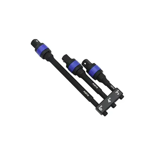 3 Piece 1/4" Drive Hex Shank 3 Piece 1/4" Drive Hex Shank