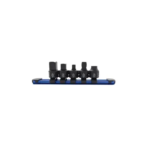 5 Piece 3/8 Inch Nano Drive Size Adapter Set 5 Piece 3/8 Inch Nano Drive Size Adapter Set