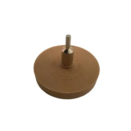 3.5" Eraser Wheel w/ Arbor 3.5" Eraser Wheel w/ Arbor