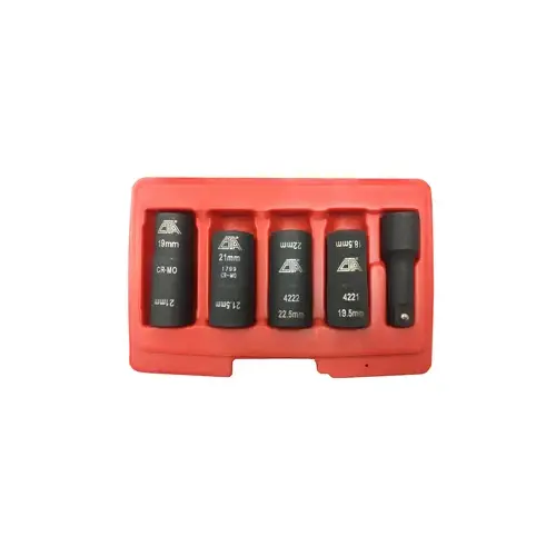 5 Pc. Flip Socket Set 1/2" Dr 5 Pc. Flip Socket Set 1/2" Dr