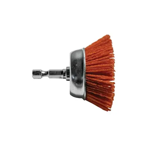 2" Coarse Nylon Cup Brush Hex 2" Coarse Nylon Cup Brush Hex