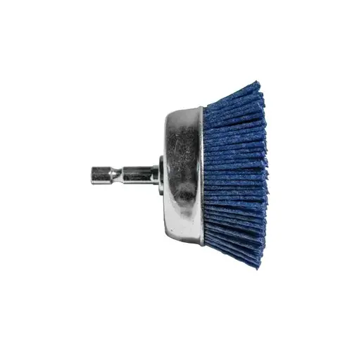 3" Fine Nylon Cup Brush Hex 3" Fine Nylon Cup Brush Hex