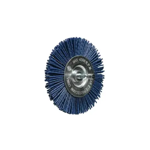3" Radial Fine Nylon Wheel Hex 3" Radial Fine Nylon Wheel Hex