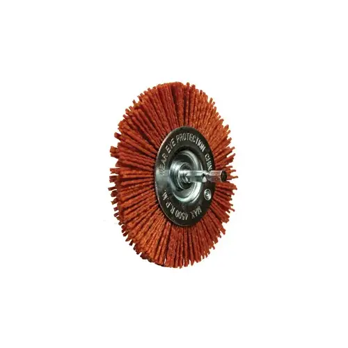 4" Radial Coarse Nylon Wheel 4" Radial Coarse Nylon Wheel