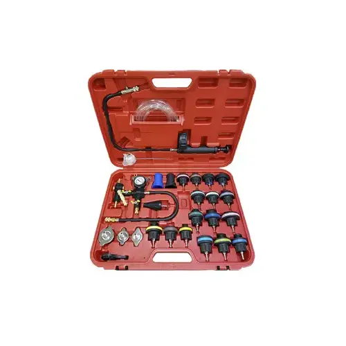 Radiator & Cap Pressure Tester Kit Radiator & Cap Pressure Tester Kit