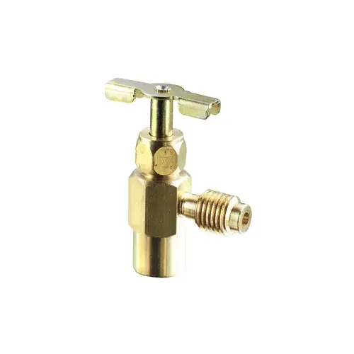 R-1234yf top can tap charging valve for self-sealing cans R-1234yf top can tap charging valve for self-sealing cans