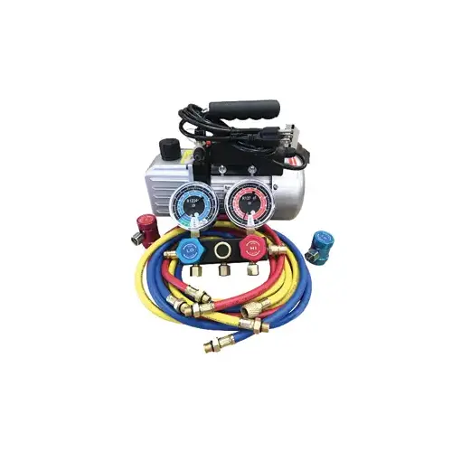 R1234yf Vacuum Pump & Manifold Set R1234yf Vacuum Pump & Manifold Set