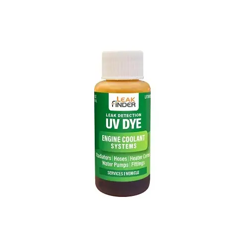 Engine Coolant Dye 1-oz Bottle Engine Coolant Dye 1-oz Bottle
