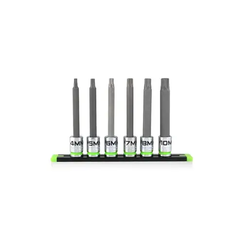 6-PC 3/8 inch Dr Long Metric RPT Hex Driver Set 6-PC 3/8 inch Dr Long Metric RPT Hex Driver Set