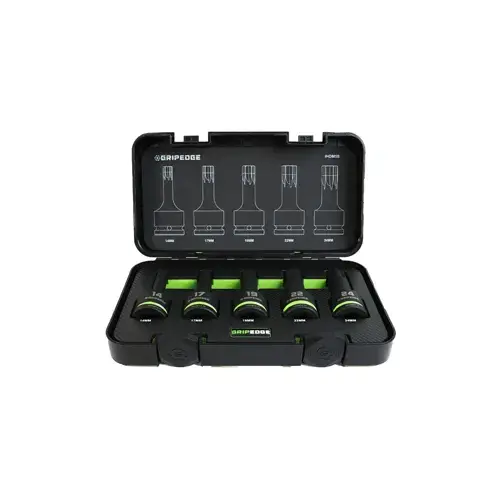 5 Piece 3/4" Dr Metric Impact 5 Piece 3/4" Dr Metric Impact
