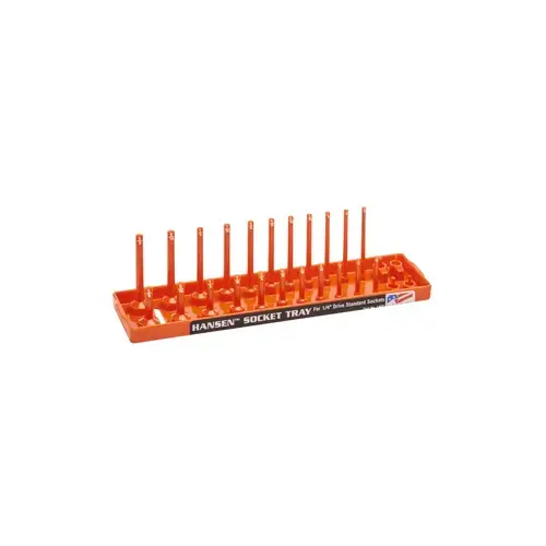1/4" Dr. Orange SAE Deep 1/4" Dr. Orange SAE Deep