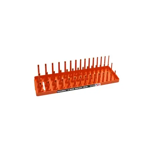 XOrange 3/8" Dr. Metric 3 Row XOrange 3/8" Dr. Metric 3 Row