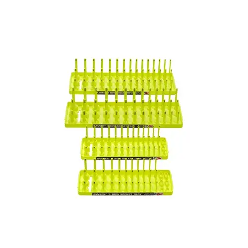 HV Yellow 4 Pack 3 Row Socket HV Yellow 4 Pack 3 Row Socket