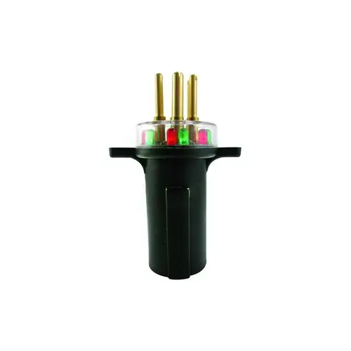 7-Way Round Pin Tractor Trailer Circuit Tester 7-Way Round Pin Tractor Trailer Circuit Tester
