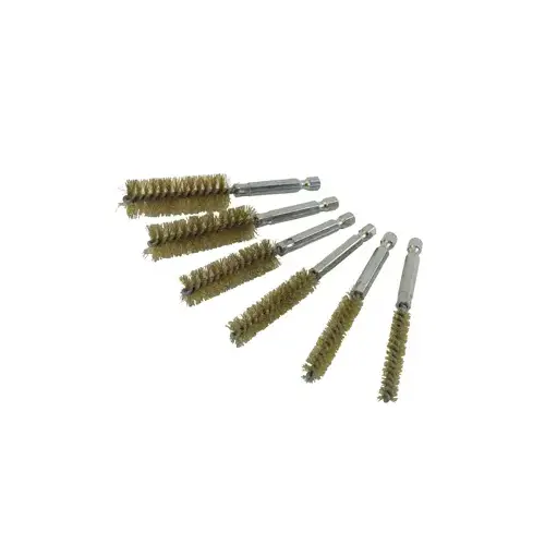 6 pc set of Twisted Brass Wire 6 pc set of Twisted Brass Wire
