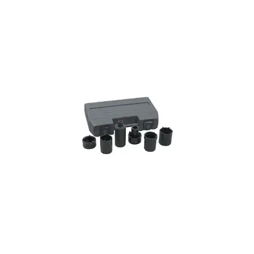 6 Piece Spindle Nut Kit 6 Piece Spindle Nut Kit
