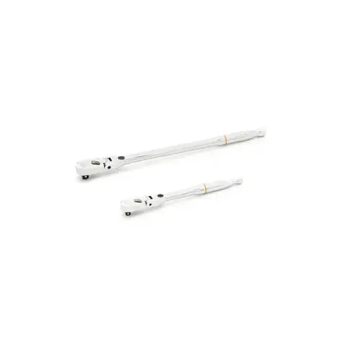 2 Piece 1/4 Inch & 3/8 Inch Drive 120XP Locking Flex Head Ratchet Set 2 Piece 1/4 Inch & 3/8 Inch Drive 120XP Locking Flex Head Ratchet Set