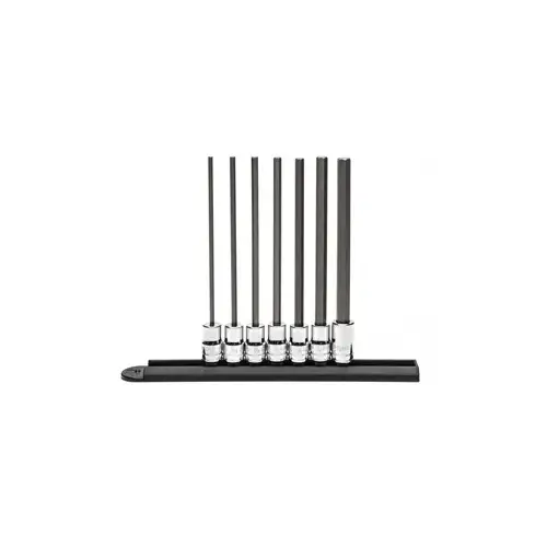 7 Piece . 3/8" Drive Long SAE 7 Piece . 3/8" Drive Long SAE
