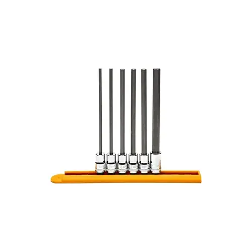 6 Piece 3/8" Drive Long Metric 6 Piece 3/8" Drive Long Metric