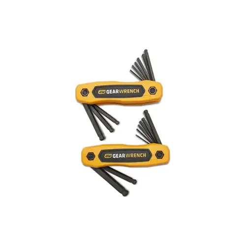 17 Piece SAE/Metric Ball End 17 Piece SAE/Metric Ball End