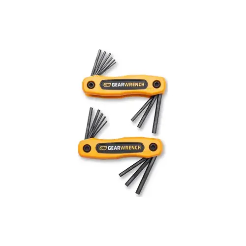 17 Piece SAE/Metric Short Arm 17 Piece SAE/Metric Short Arm