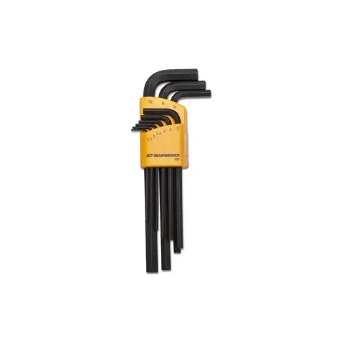 9 Piece Metric Long Arm Hex 9 Piece Metric Long Arm Hex