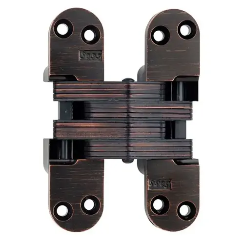218 INV HNG 4-5/8IN US10BL 1EA 218 SER 4-5/8IN INVIS HINGE 1-3/4 INCH MIN DOOR THICKNESS 1 EACH OIL RUBBED BRONZE LACQUERED