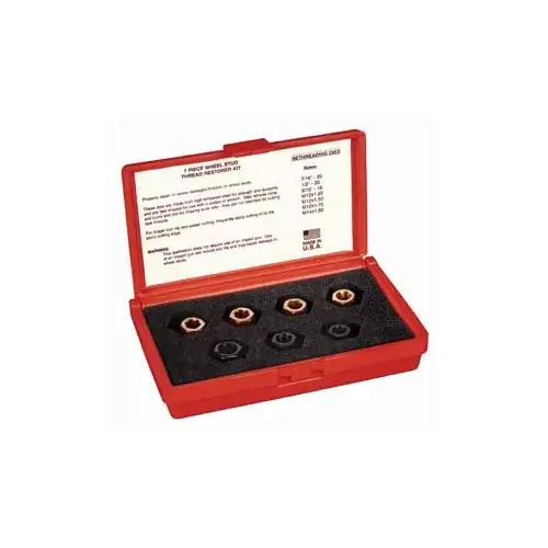 7 Piece Stud Thread Restoring 7 Piece Stud Thread Restoring