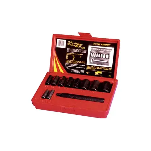11PC GASKET HOLE PUNCH SET 11PC GASKET HOLE PUNCH SET