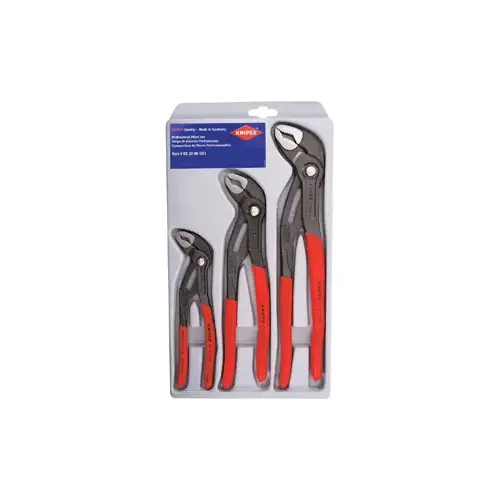 3 Pc. Cobra Plier Set 7", 10", 12" 3 Pc. Cobra Plier Set 7", 10", 12"