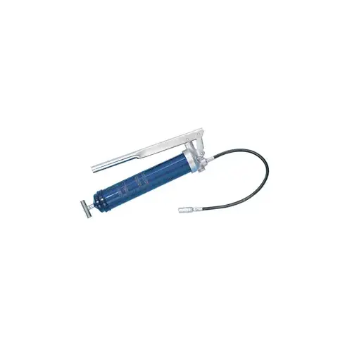 Lever Type Heavy-Duty Grease Gun, 10,000 psi, 18 in Whip Hose and Coupler Lever Type Heavy-Duty Grease Gun, 10,000 psi, 18 in Whip Hose and Coupler