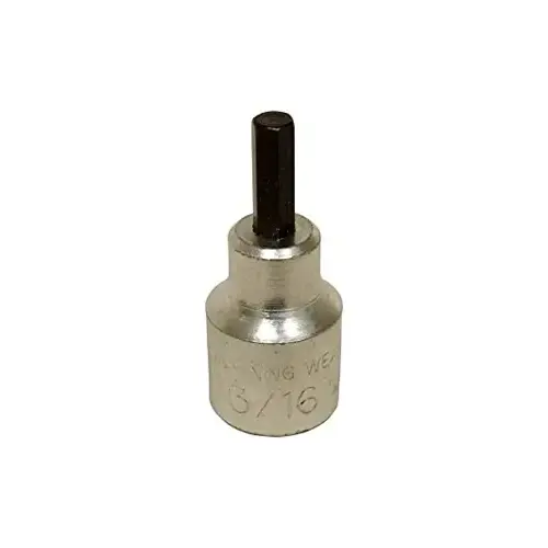 3/16" Hex Driver 3/8 Dr. 3/16" Hex Driver 3/8 Dr.