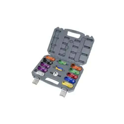ALUMINUM SPRING DISCONNECT SET, 13 PC. ALUMINUM SPRING DISCONNECT SET, 13 PC.