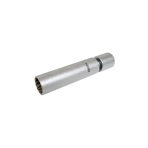 14MM SWIVEL 12 PT. SPARK PLUG SOCKET 14MM SWIVEL 12 PT. SPARK PLUG SOCKET