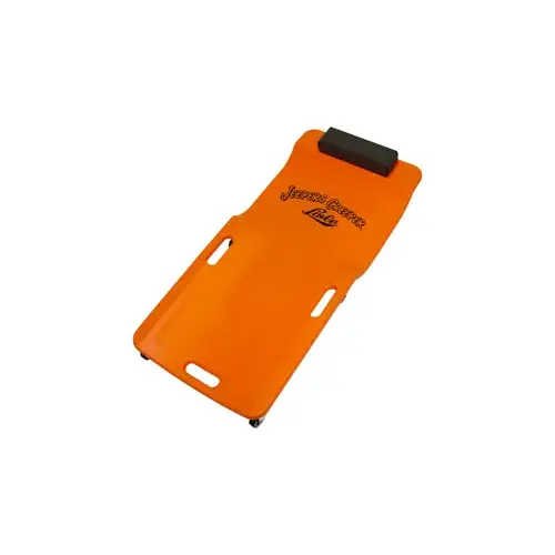 NEON ORANGE LOW PROFILE PLASTIC CREEPER NEON ORANGE LOW PROFILE PLASTIC CREEPER