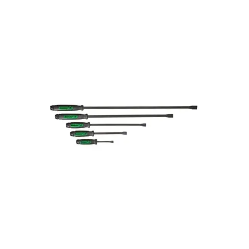Tools 61366GN 5 PC Dominator Curved Pry Set, Green Tools 61366GN 5 PC Dominator Curved Pry Set, Green