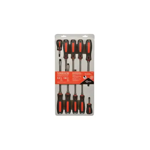 10PC Capped End Screwdriver Set Display 10PC Capped End Screwdriver Set Display