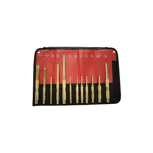 12PC Brass Punch & Scraper Set Display 12PC Brass Punch & Scraper Set Display