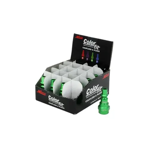 1/4" NPTF Plug ColorFit 1/4" NPTF Plug ColorFit